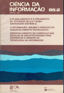 					Visualizar v. 14 n. 2 (1985)
				
