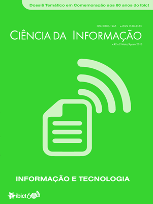 					Visualizar v. 42 n. 2 (2013): Informação e Tecnologia
				