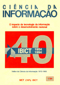 					Visualizar v. 23 n. 1 (1994)
				