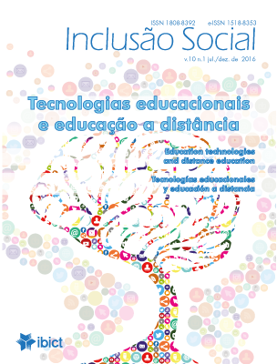 					Visualizar v. 10 n. 1 (2016): Tecnologias educacionais e educação à distância
				